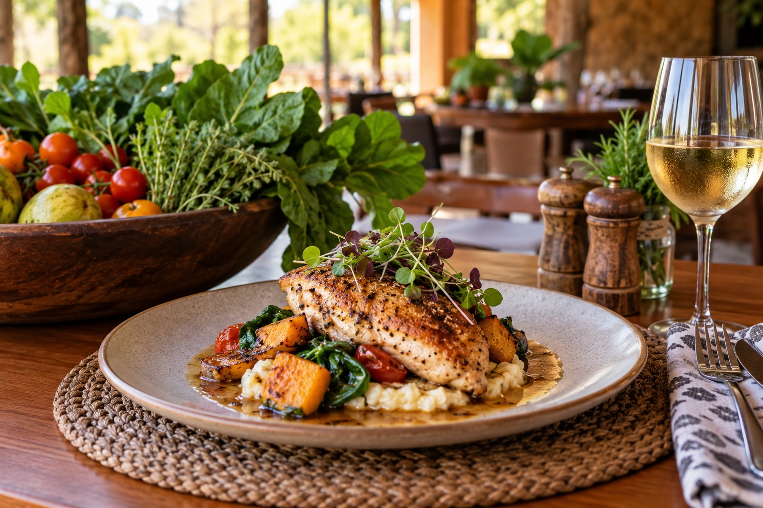 Food served at Gobelo