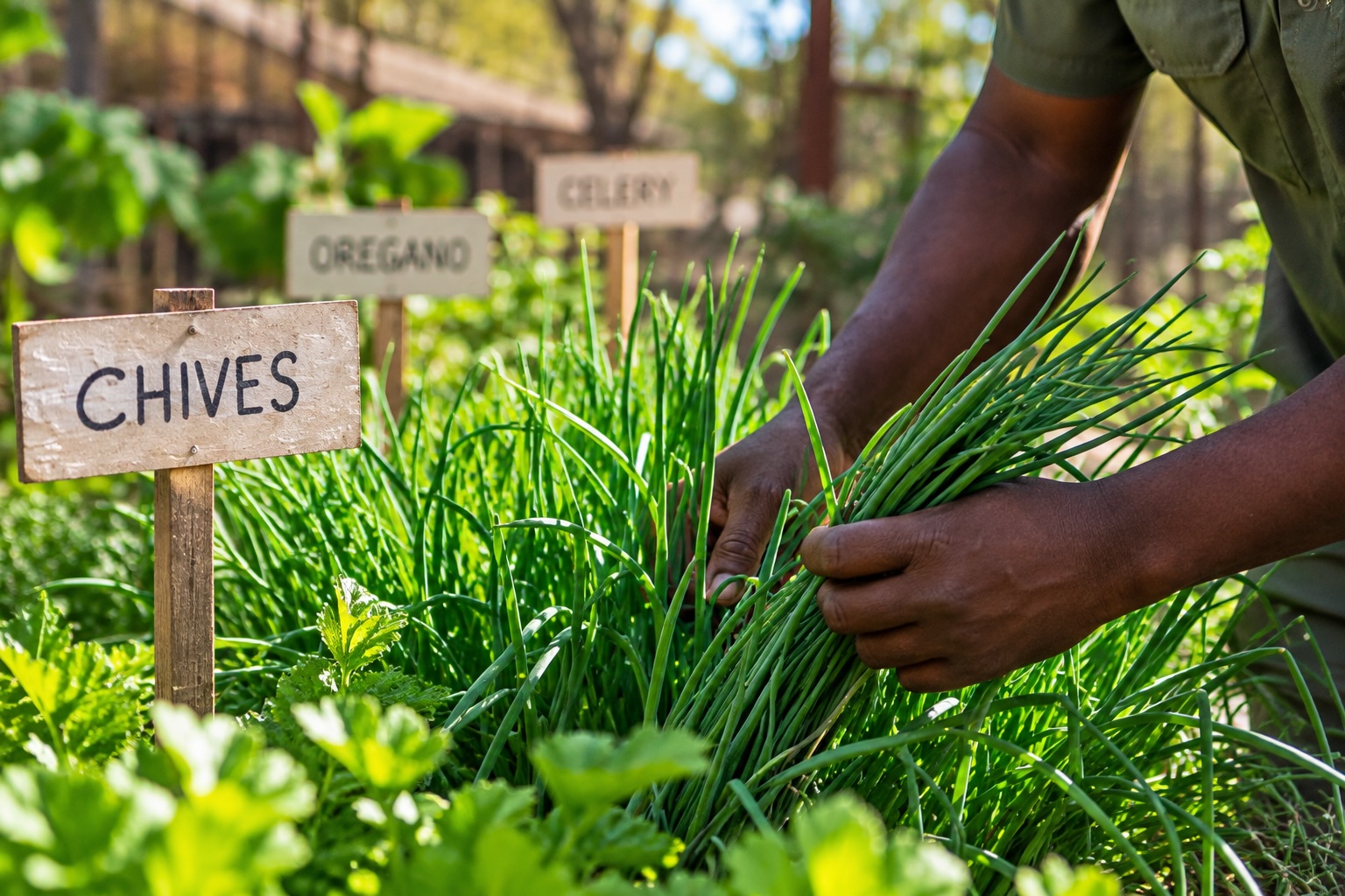 Plants growing at Gobelo Farm