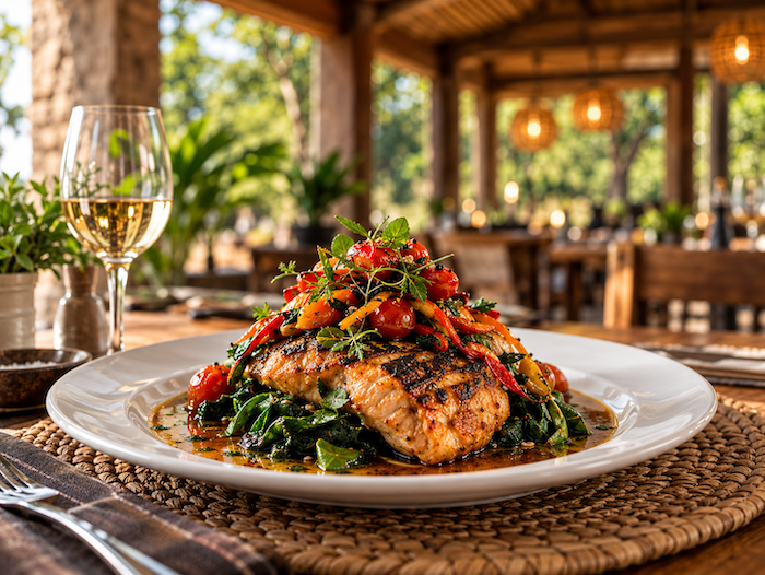 Dining at Gobelo