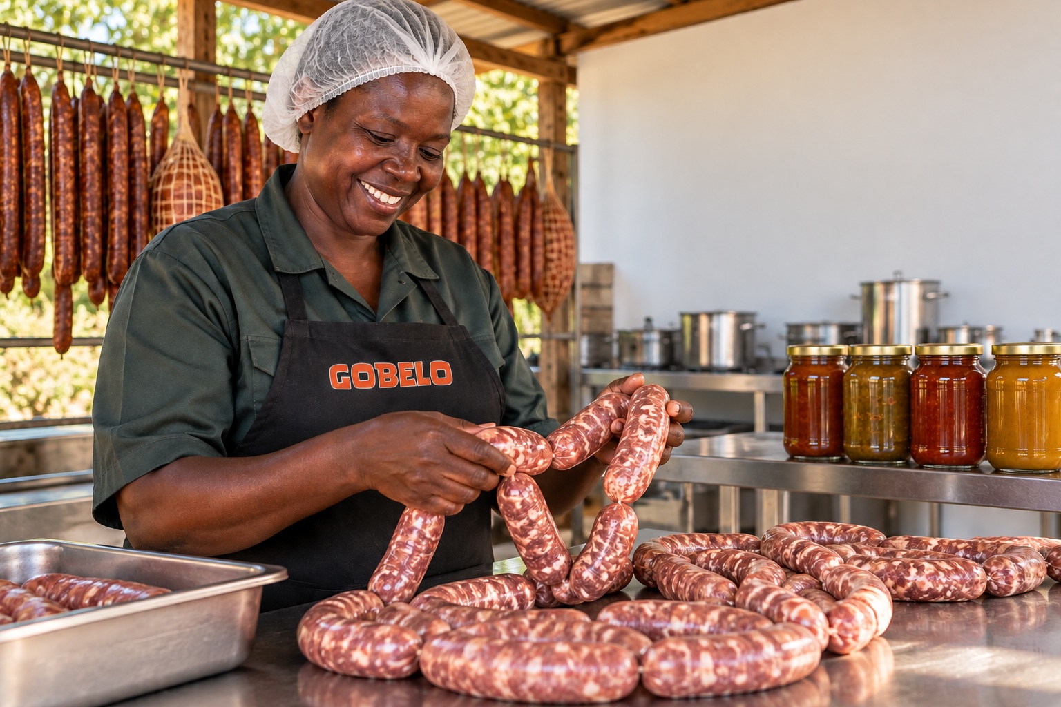 Products being made at Gobelo Harvest House