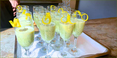 Our signature welcome Gwango drink  